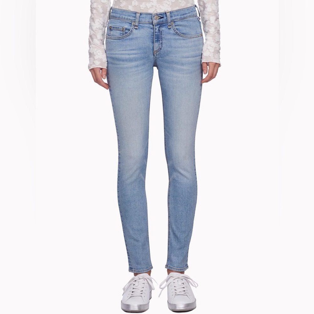rag & bone Ankle Skinny Jeans in Nelly